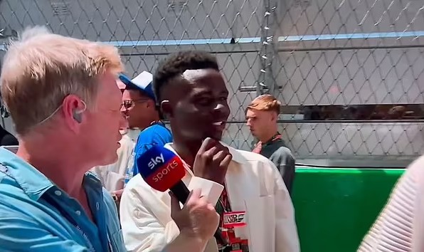 萨卡观看F1拒绝接受采访遭批评：非常傲慢，看看凯恩怎么做得